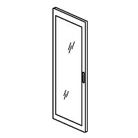 Реверсивная дверь остекленная - XL³ 4000 - ширина 725 мм | код 020564 |  Legrand